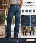 Ariat Men’s M4 Freeman Legacy Stretch Relaxed Boot Cut Jeans