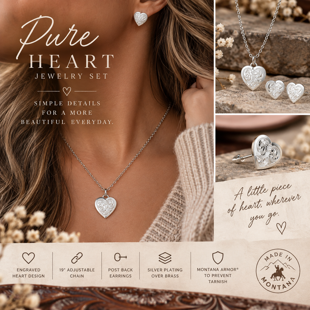 Pure Heart Jewelry Set