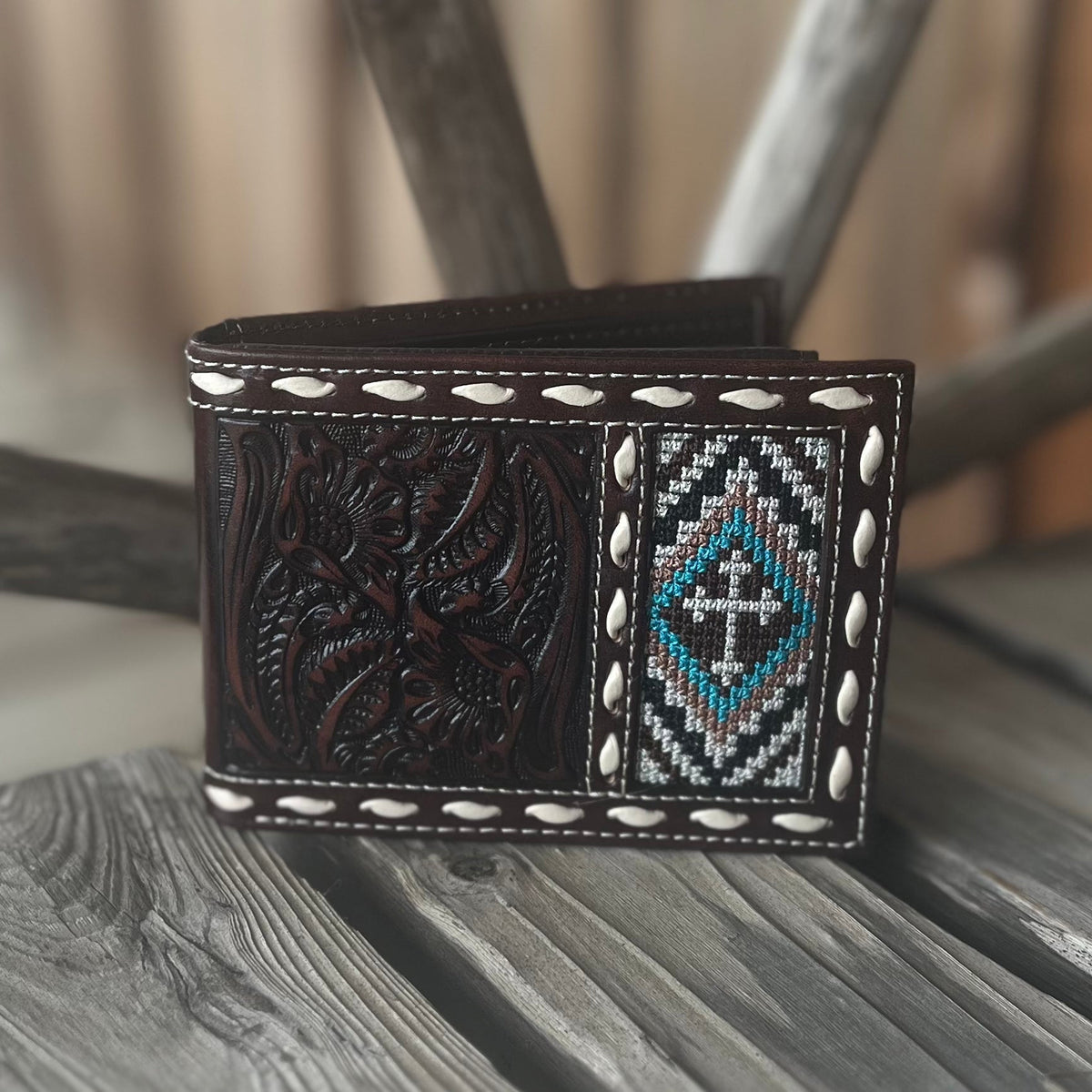 Faith & Western Cross Bifold Wallet | Nocona