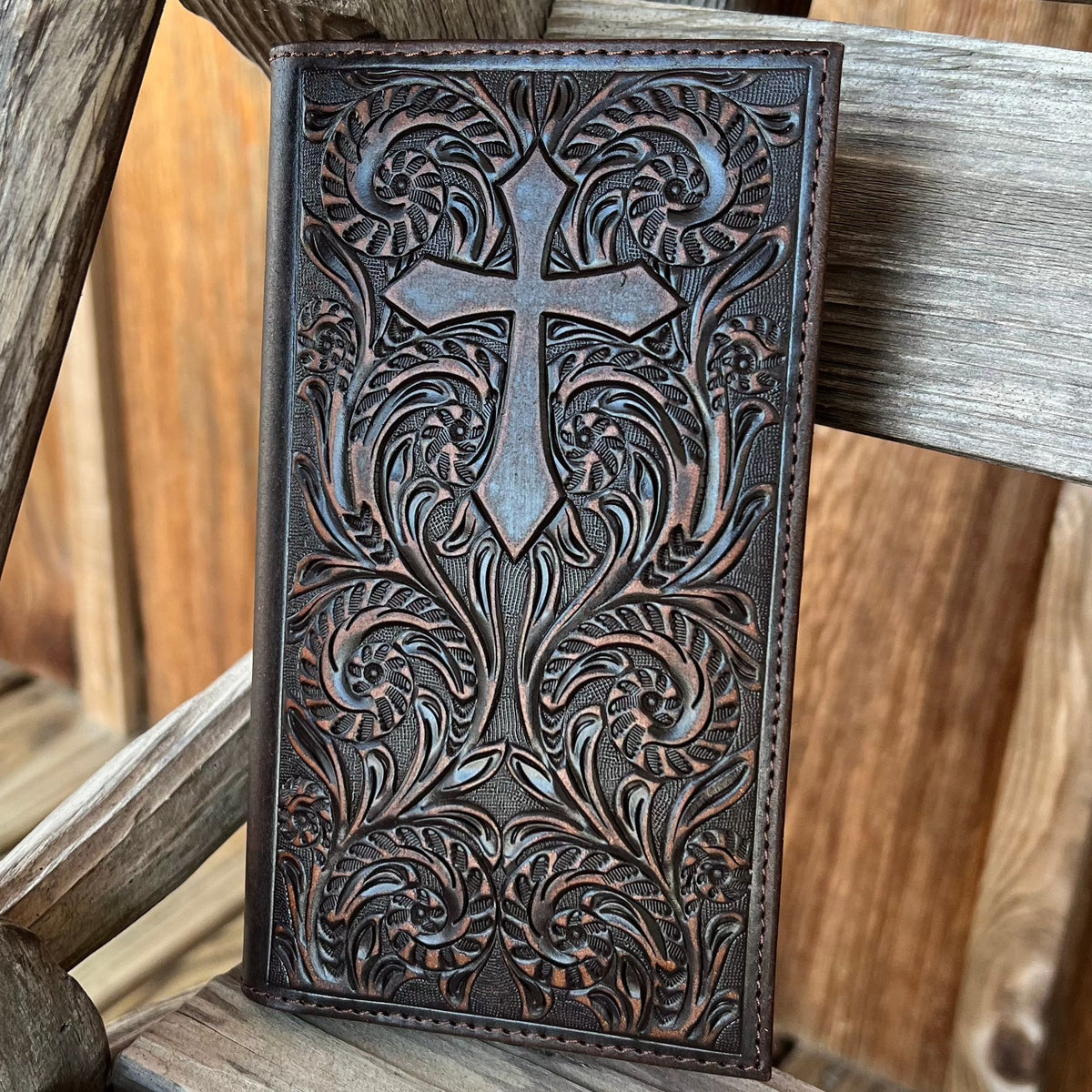 Faith & Flourish Leather Rodeo Wallet | Nocona