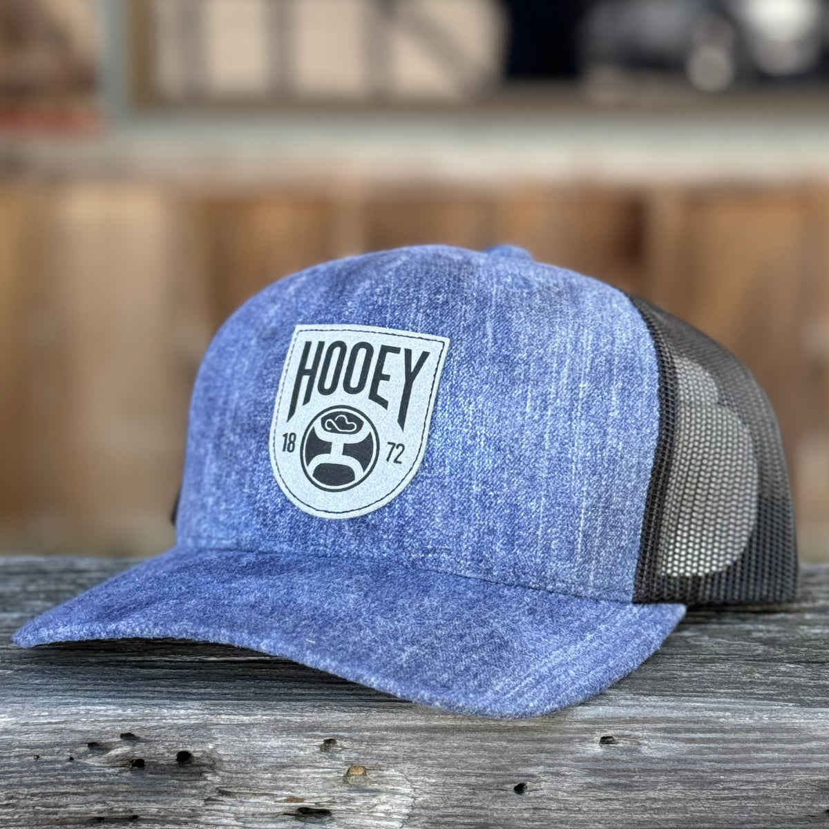 Hooey Bronx Blue & Black Trucker Cap