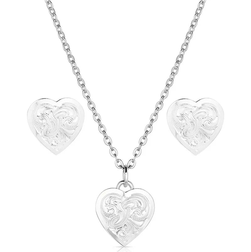 Pure Heart Jewelry Set