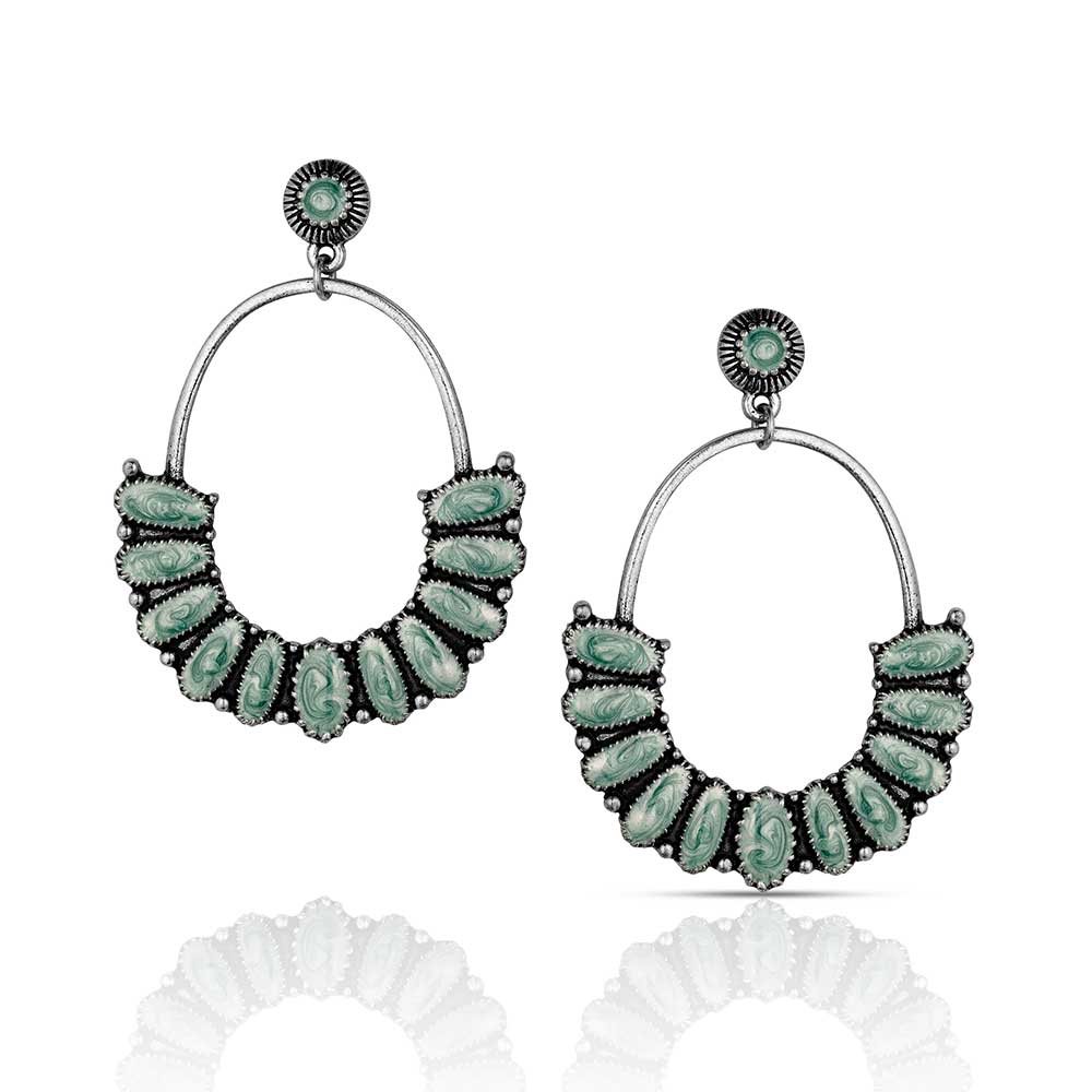 Santa Fe Bloom Turquoise Earrings