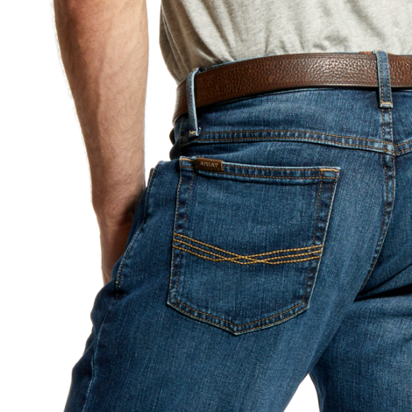 Ariat Men’s M4 Freeman Legacy Stretch Relaxed Boot Cut Jeans